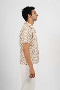 The Vintage Voltage Shirt - Beige