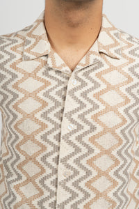 The Vintage Voltage Shirt - Beige