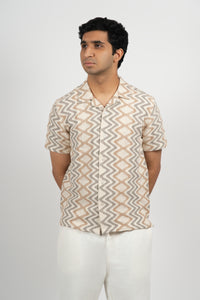 The Vintage Voltage Shirt - Beige