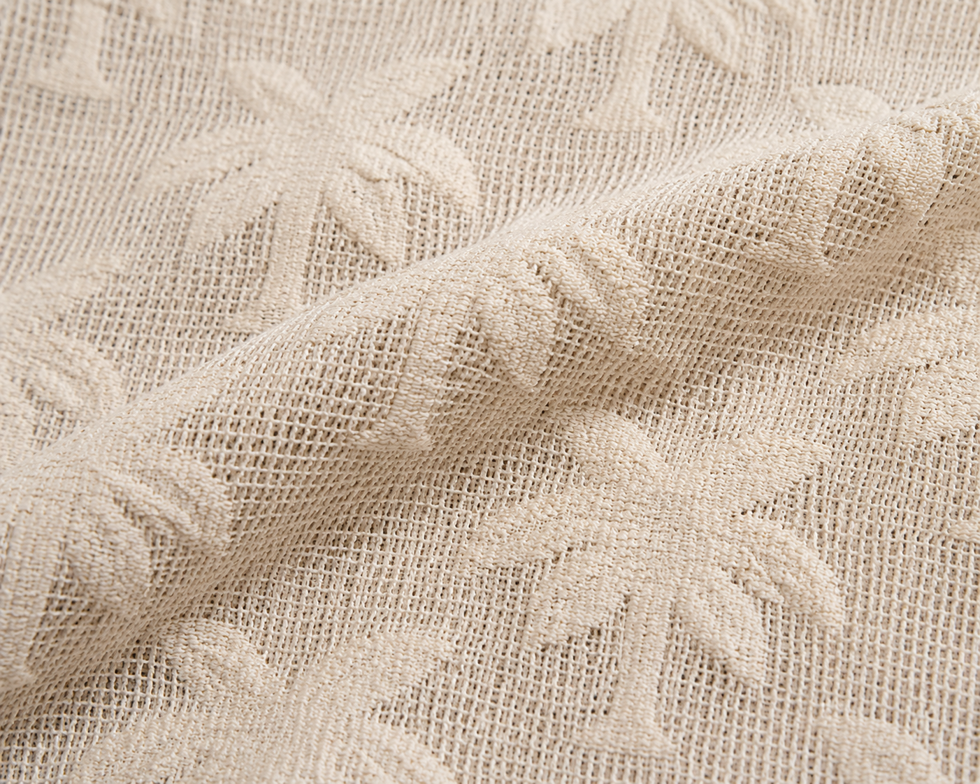 Palm Shade Crochet Shirt