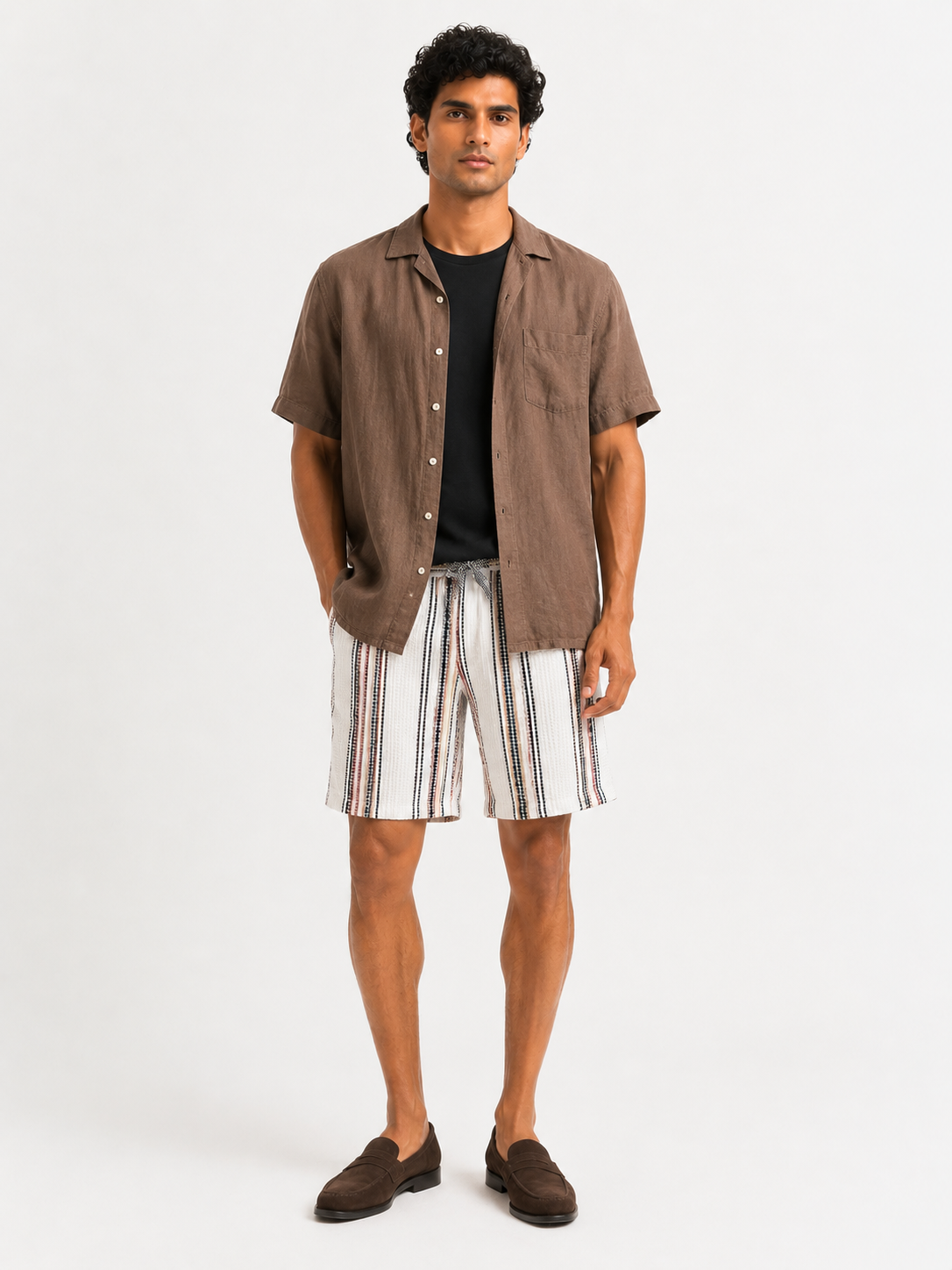 Riviera Stripe Shorts