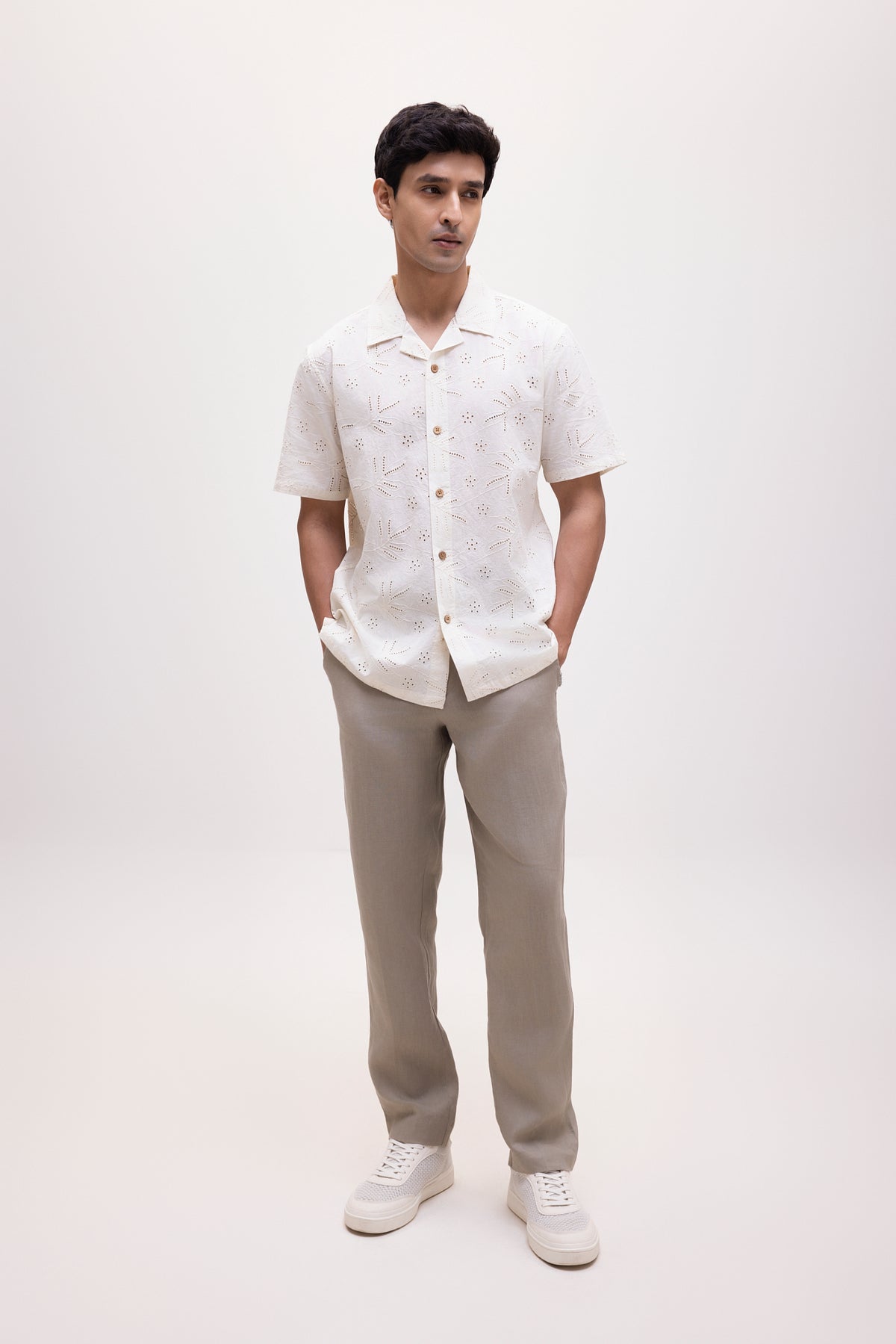 The Willow Camp Shirt - White