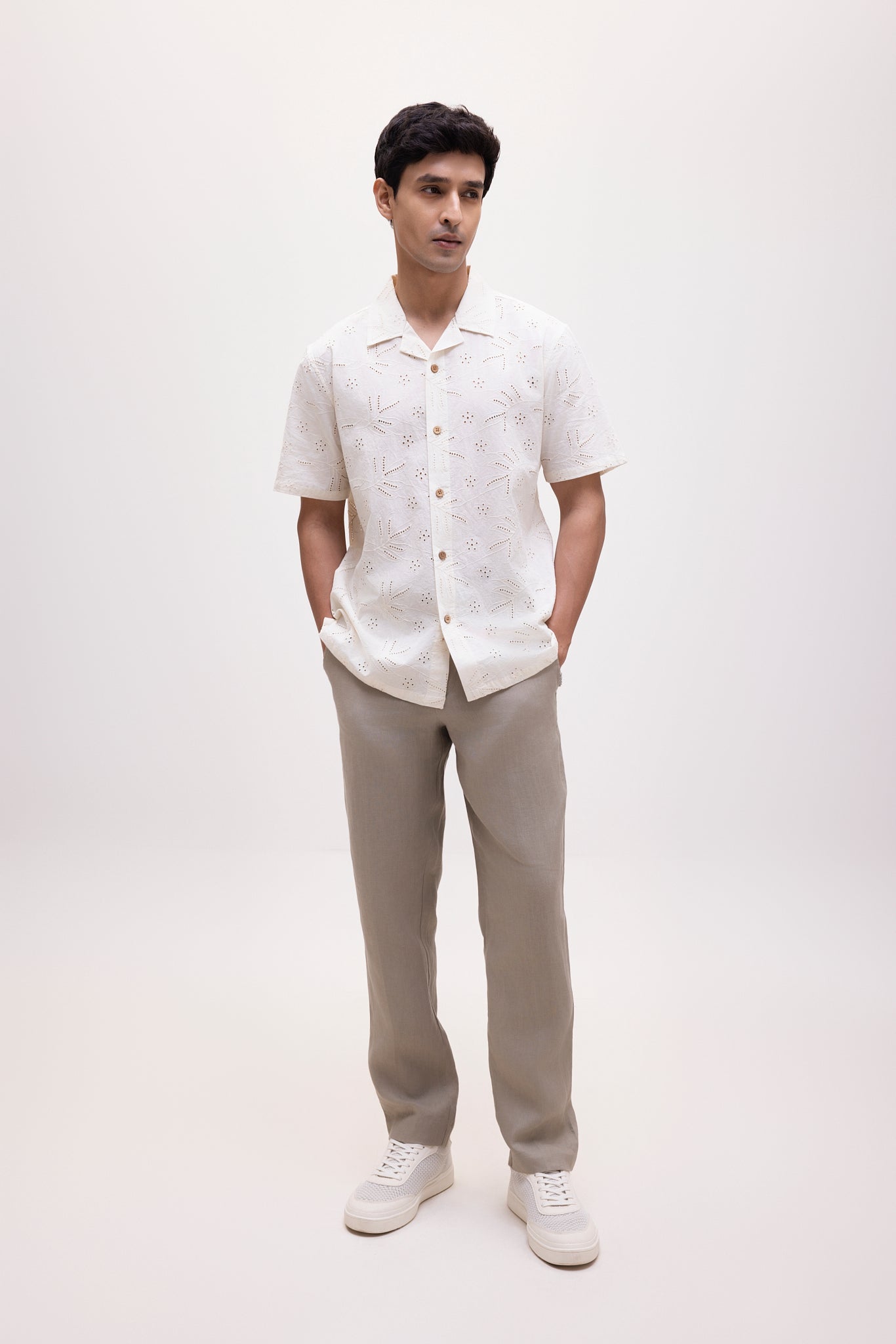 The Willow Camp Shirt - White