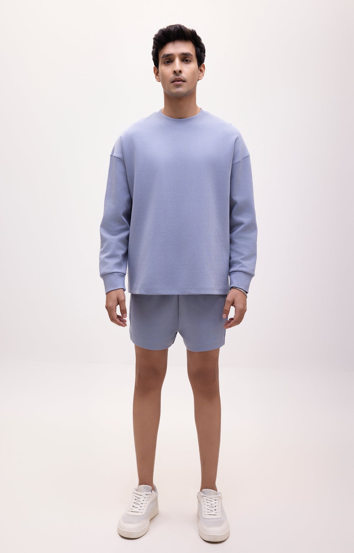 The Origins Long Sleeve Tee - Bluefin
