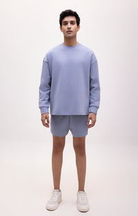 The Origins Long Sleeve Tee - Bluefin