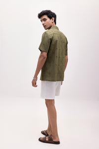 The Sienna Camp Shirt - Green