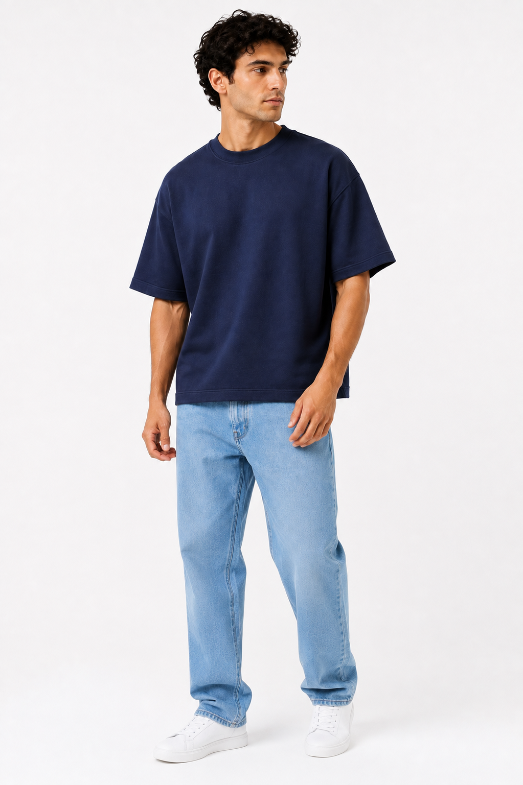 The Origins Tee - Navy