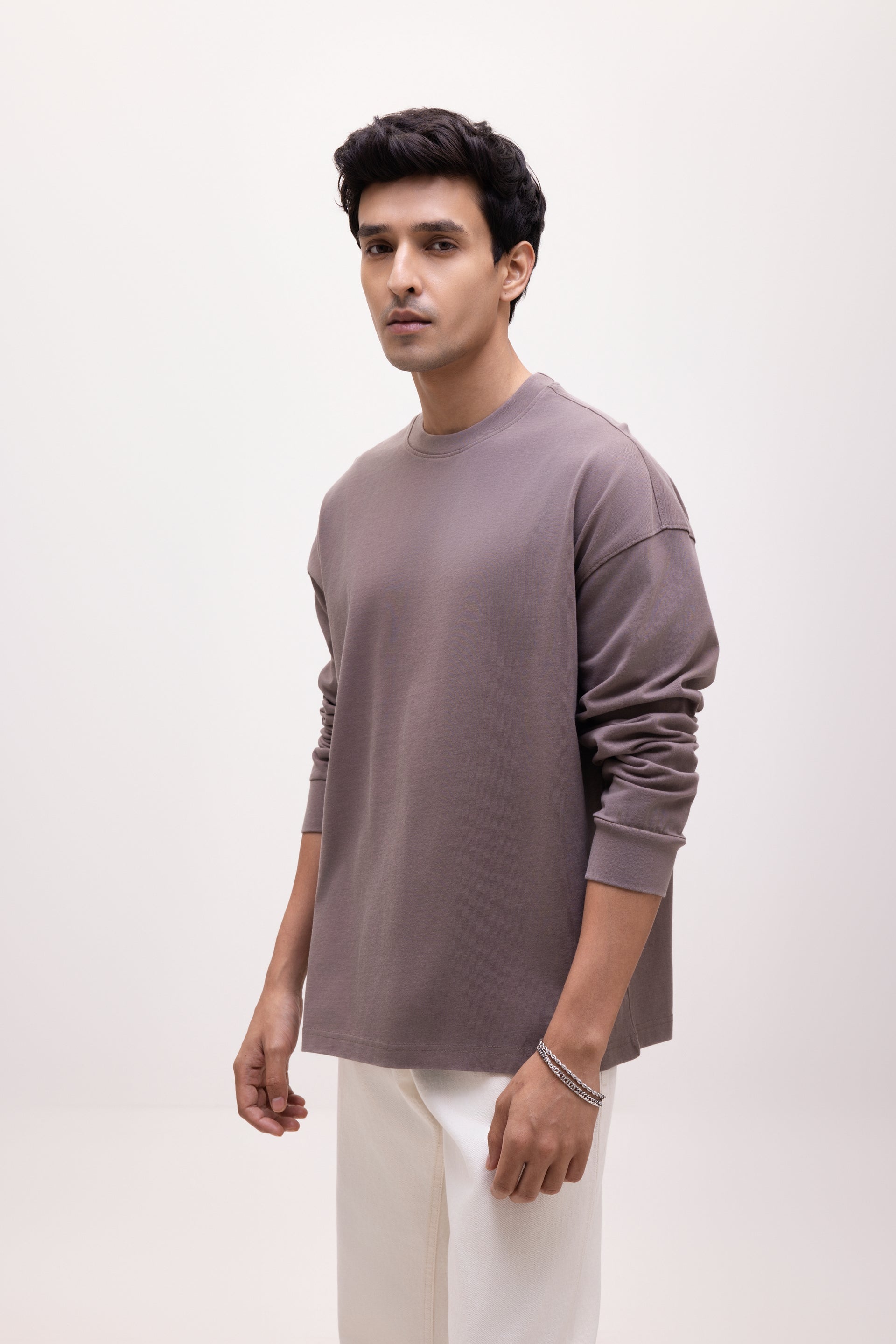 The Origins Long Sleeve Tee - Charcoal