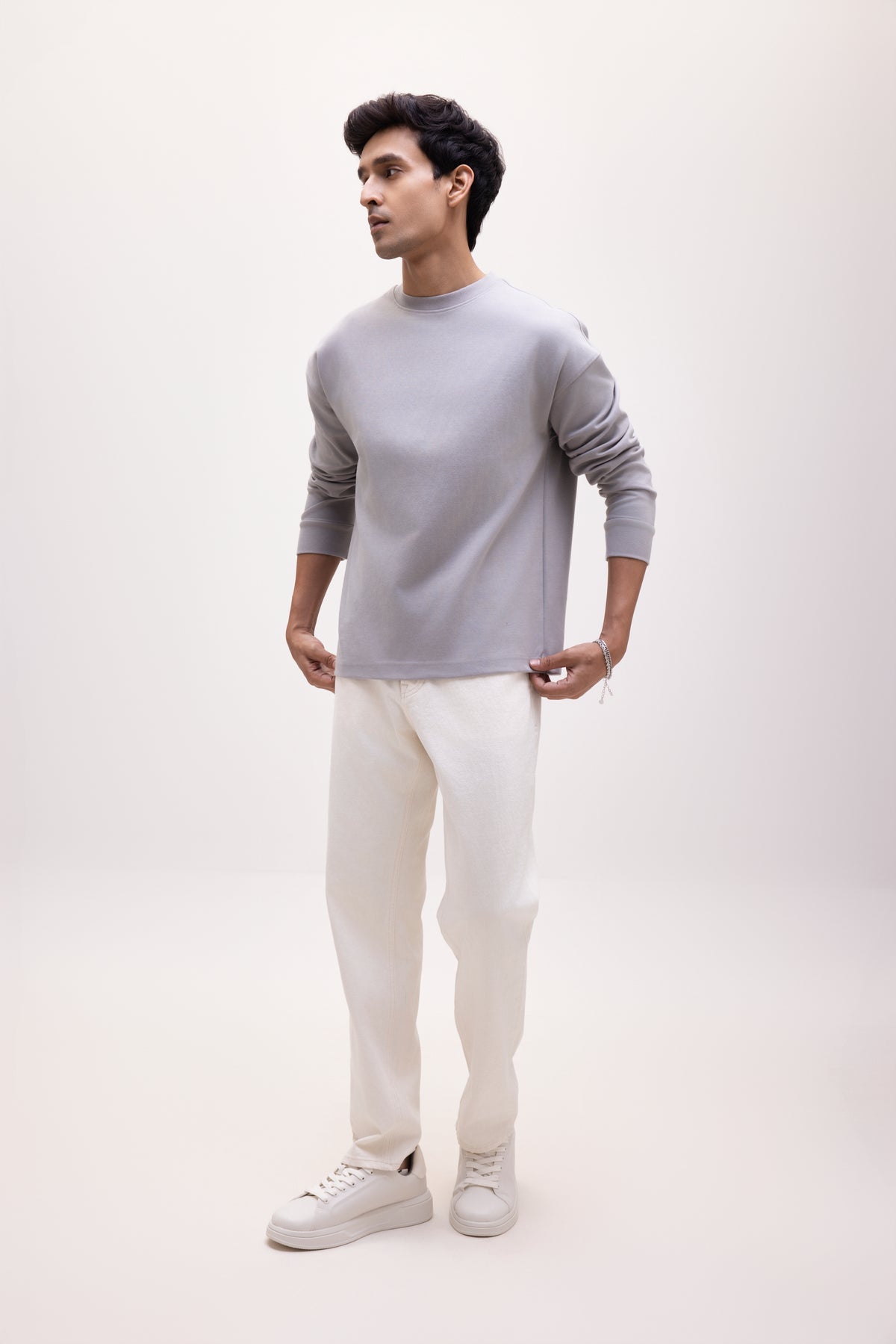 The Origins Long Sleeve Tee - Gray