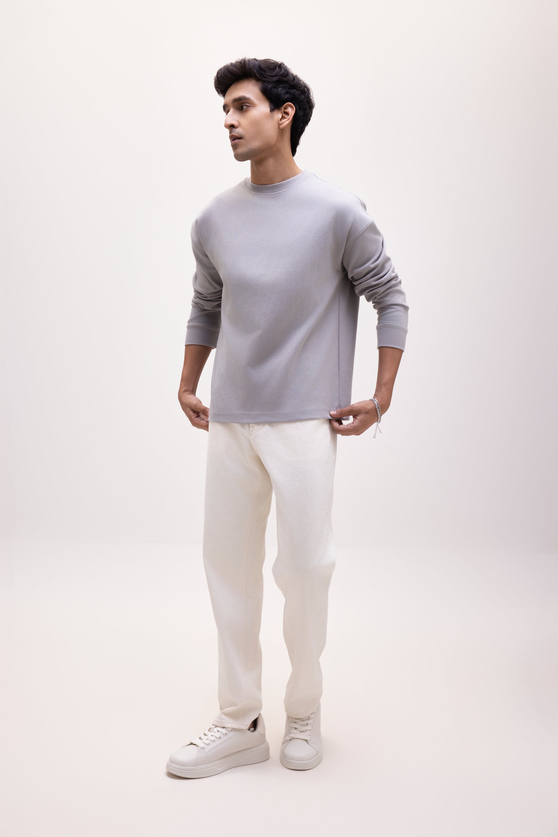 The Origins Long Sleeve Tee - Gray