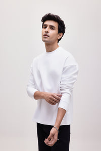 The Origins Long Sleeve Tee - White