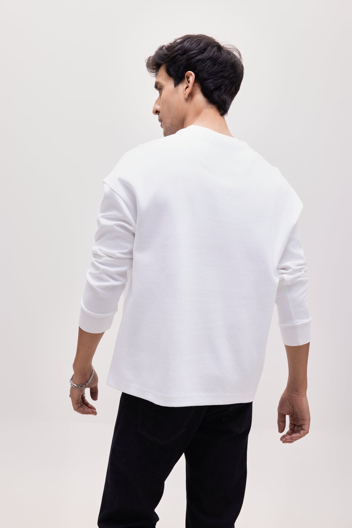 The Origins Long Sleeve Tee - White