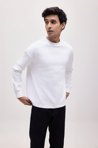 The Origins Long Sleeve Tee - White